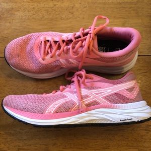 Pink ASICS Gel Elite 6 size 10